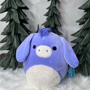 Miranda, The Periwinkle Donkey Squishmallow Plush Toy, NWT, 8in